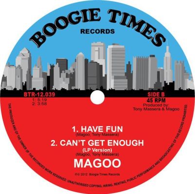 MAGOO 'Can't Get Enough'